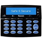 Texecom GCE-0006 Premier Elite Ricochet Wireless LCD Keypad LCDLP-Black